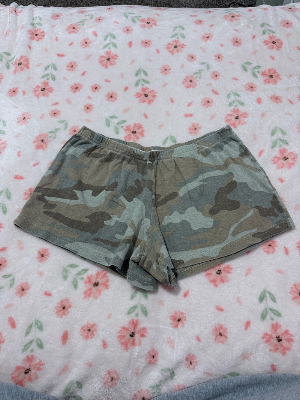 Brandy Camo Pajama Shorts